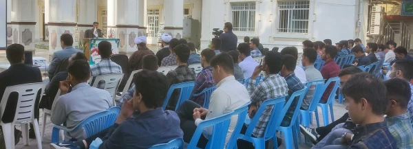 آیین استقبال از نو دانشجو معلمان واحد دانشگاهی شهید بهشتی گنبد برگزار شد 2