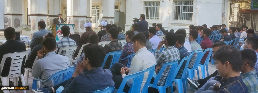 آیین استقبال از نو دانشجو معلمان واحد دانشگاهی شهید بهشتی گنبد برگزار شد 2