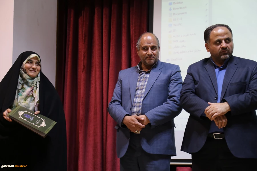 مراسم تکریم و معارفه سرپرست دانشگاه فرهنگیان پردیس امام خمینی(ره) گرگان برگزار شد . 2