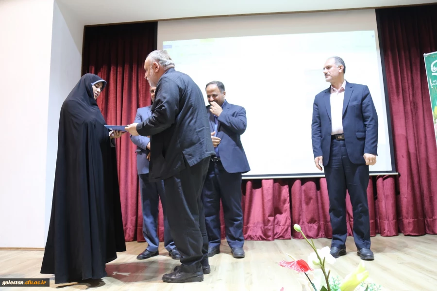 مراسم تکریم و معارفه سرپرست دانشگاه فرهنگیان پردیس امام خمینی(ره) گرگان برگزار شد . 2
