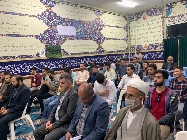 با حضور فرامرزی مسئول بسیج دانشجویی فرهنگیان استان گلستان و دکترکیخا ریاست دانشگاه فرهنگیان استان گلستان  و سایر مدعوین برگزار شد.  7