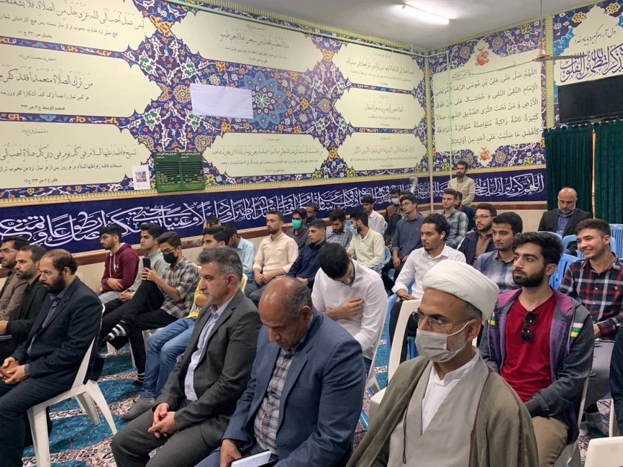 با حضور فرامرزی مسئول بسیج دانشجویی فرهنگیان استان گلستان و دکترکیخا ریاست دانشگاه فرهنگیان استان گلستان  و سایر مدعوین برگزار شد.  7