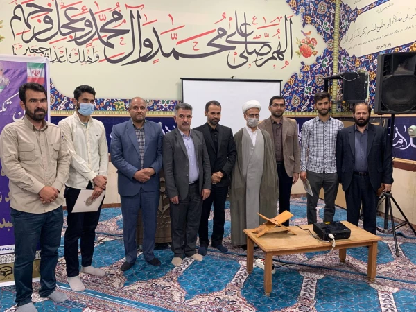 با حضور فرامرزی مسئول بسیج دانشجویی فرهنگیان استان گلستان و دکترکیخا ریاست دانشگاه فرهنگیان استان گلستان  و سایر مدعوین برگزار شد.  10