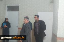 بازدید مسئولان هیئت نظارت بر دانشگاه های استان و هیئت همراه از واحد دانشگاهی شهید بهشتی گنبد کاووس 3