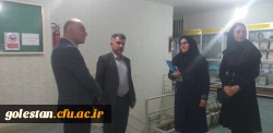 بازدید مسئولان هیئت نظارت بر دانشگاه های استان و هیئت همراه از واحد دانشگاهی شهید بهشتی گنبد کاووس 4