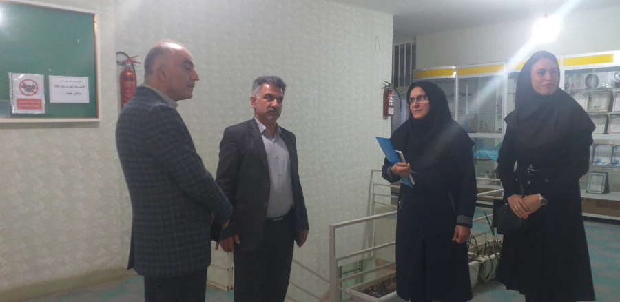 بازدید مسئولان هیئت نظارت بر دانشگاه های استان و هیئت همراه از واحد دانشگاهی شهید بهشتی گنبد کاووس 4