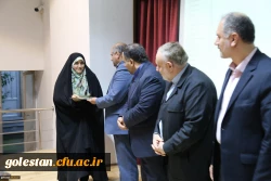 مراسم تکریم و معارفه سرپرست دانشگاه فرهنگیان پردیس امام خمینی(ره) گرگان برگزار شد . 6