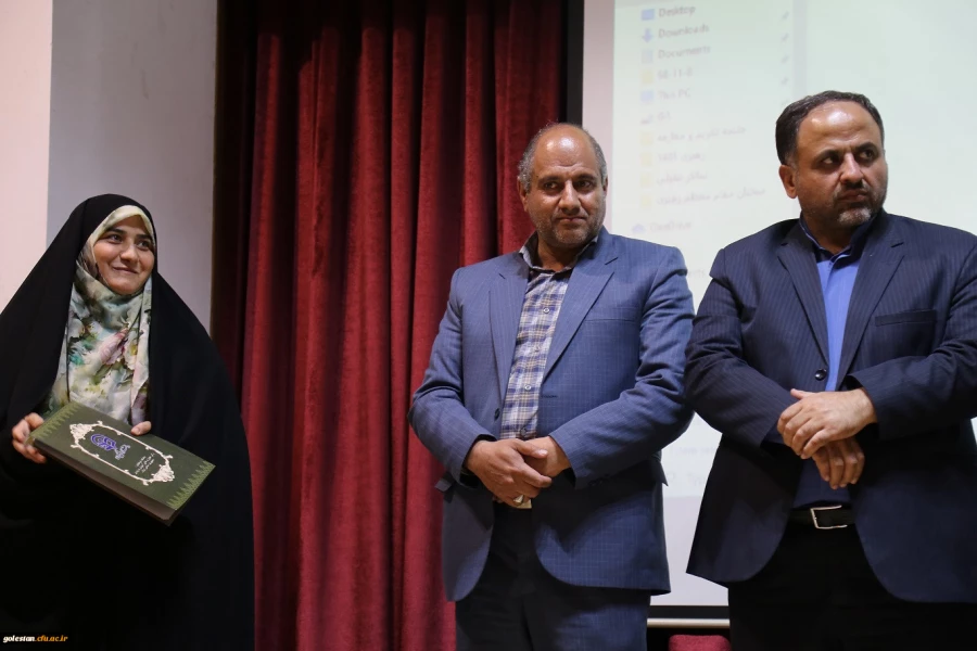 مراسم تکریم و معارفه سرپرست دانشگاه فرهنگیان پردیس امام خمینی(ره) گرگان برگزار شد . 7