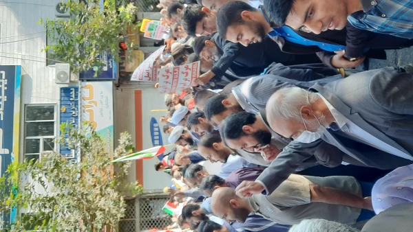 حضور دانشجو معلمان دانشگاه فرهنگیان گلستان در راهپیمایی 13 آبان 10