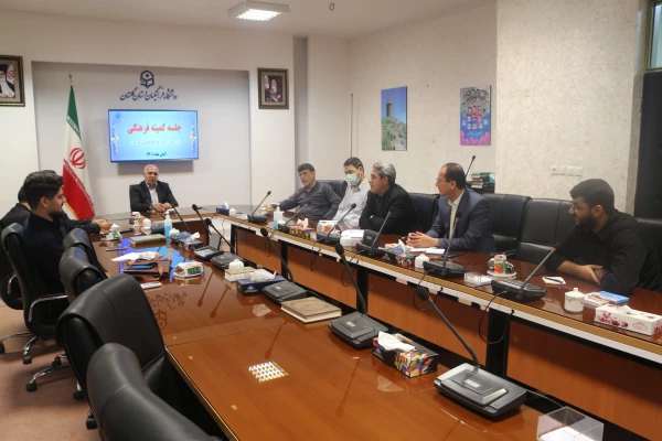 برگزاری جلسه کمیته فرهنگی اجتماعی در پردیس آیت الله خامنه ای گرگان 3