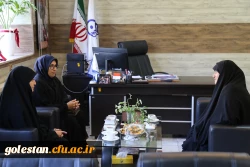 حضور معاون وزیر و رئیس سازمان ملی پرورش استعداهای درخشان در پردیس امام خمینی(ره) گزگان . 2