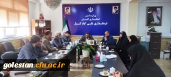 جلسه مسئولین دانشگاه فرهنگیان استان گلستان با مجمع خیرین شهرستان علی آباد کتول 4