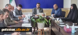 جلسه مسئولین دانشگاه فرهنگیان استان گلستان با مجمع خیرین شهرستان علی آباد کتول 5
