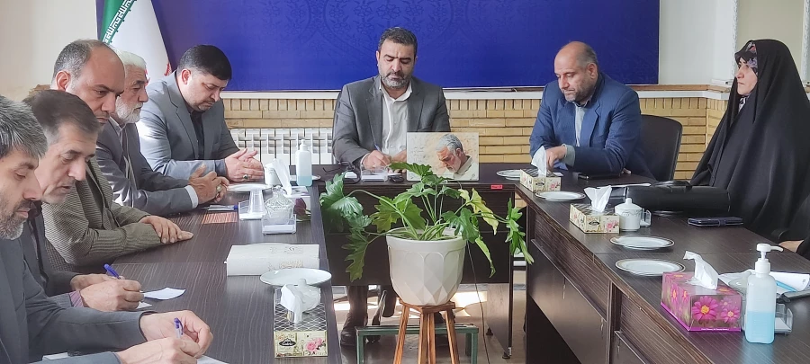 جلسه مسئولین دانشگاه فرهنگیان استان گلستان با مجمع خیرین شهرستان علی آباد کتول 5