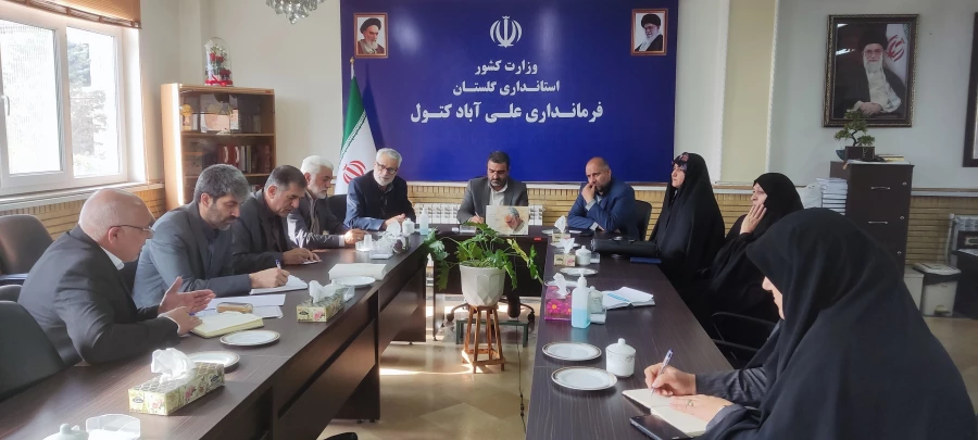 جلسه مسئولین دانشگاه فرهنگیان استان گلستان با مجمع خیرین شهرستان علی آباد کتول 6