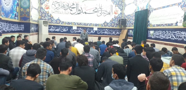 دوشنبه های فرهنگی با محور ساحت تربیت اعتقادی ، اخلاقی و عبادی با حضور دکتر پورشاهرودی عضو هیئت علمی واحد دانشگاهی  3