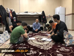 برگزاری کارگاه آموزشی خوشنویسی در محیط خوابگاهی  2