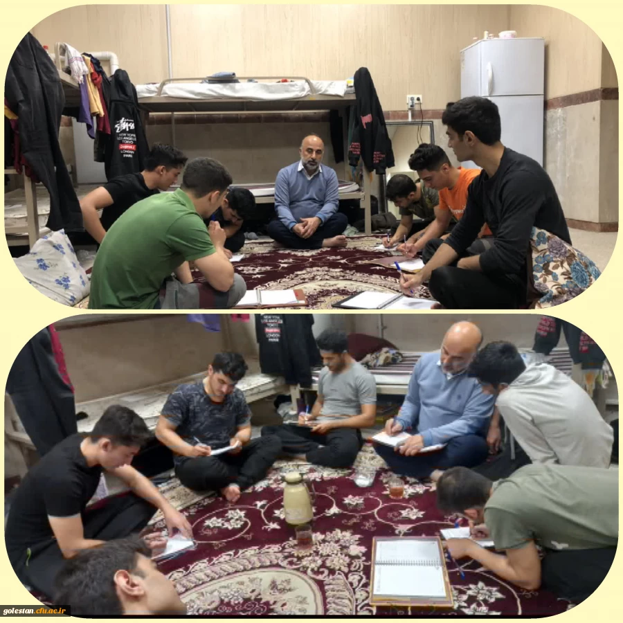 برگزاری کارگاه آموزشی خوشنویسی در محیط خوابگاهی  2