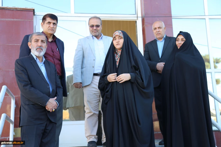 بازدید نماینده شهرستان گرگان و آق قلا ، در مجلس شورای اسلامی از دانشگاه فرهنگیان پردیس امام خمینی (ره) استان گلستان . 2
