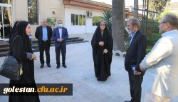 بازدید نماینده شهرستان گرگان و آق قلا ، در مجلس شورای اسلامی از دانشگاه فرهنگیان پردیس امام خمینی (ره) استان گلستان . 2