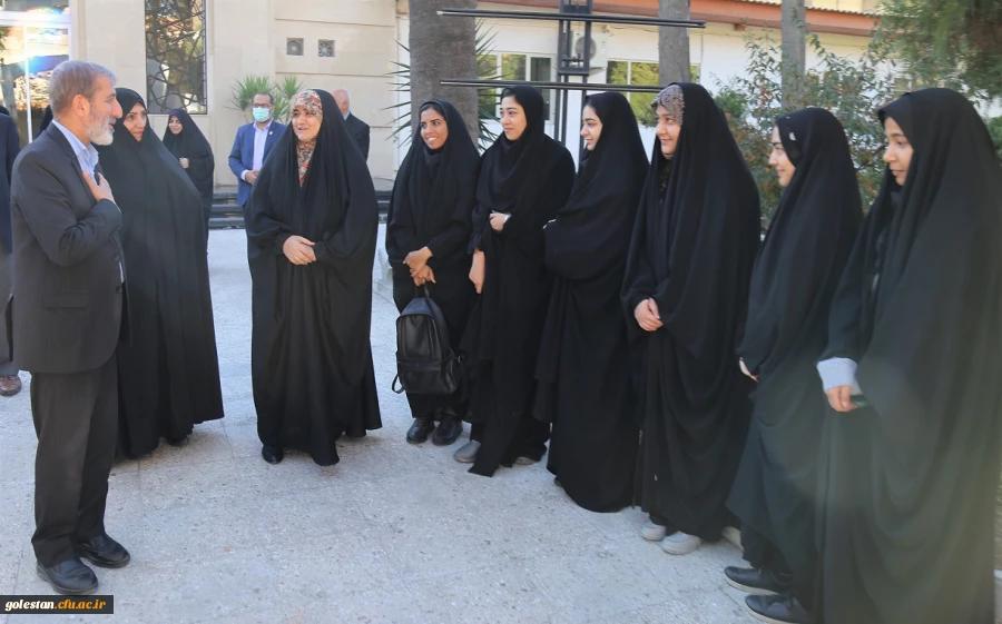 بازدید نماینده شهرستان گرگان و آق قلا ، در مجلس شورای اسلامی از دانشگاه فرهنگیان پردیس امام خمینی (ره) استان گلستان . 2