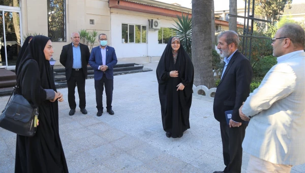 بازدید نماینده شهرستان گرگان و آق قلا ، در مجلس شورای اسلامی از دانشگاه فرهنگیان پردیس امام خمینی (ره) استان گلستان . 2