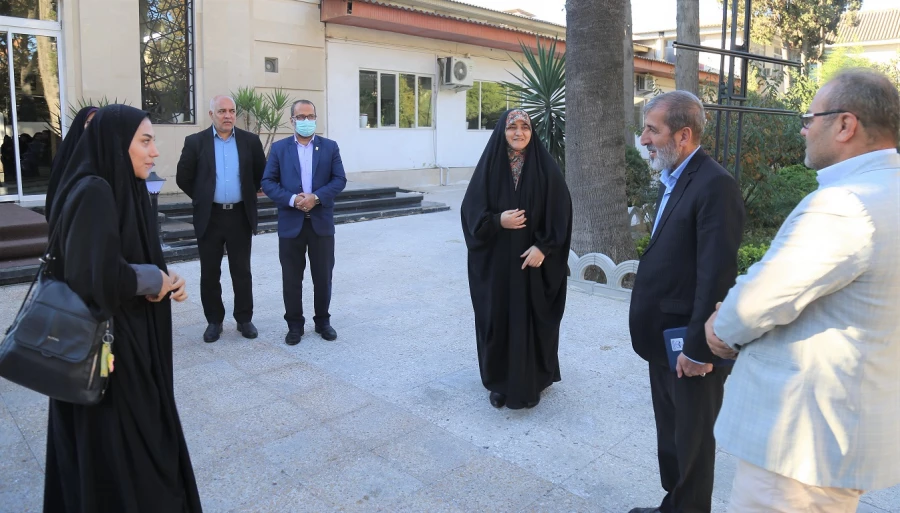 بازدید نماینده شهرستان گرگان و آق قلا ، در مجلس شورای اسلامی از دانشگاه فرهنگیان پردیس امام خمینی (ره) استان گلستان . 2