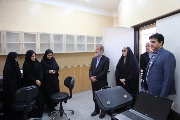 بازدید نماینده شهرستان گرگان و آق قلا ، در مجلس شورای اسلامی از دانشگاه فرهنگیان پردیس امام خمینی (ره) استان گلستان . 2