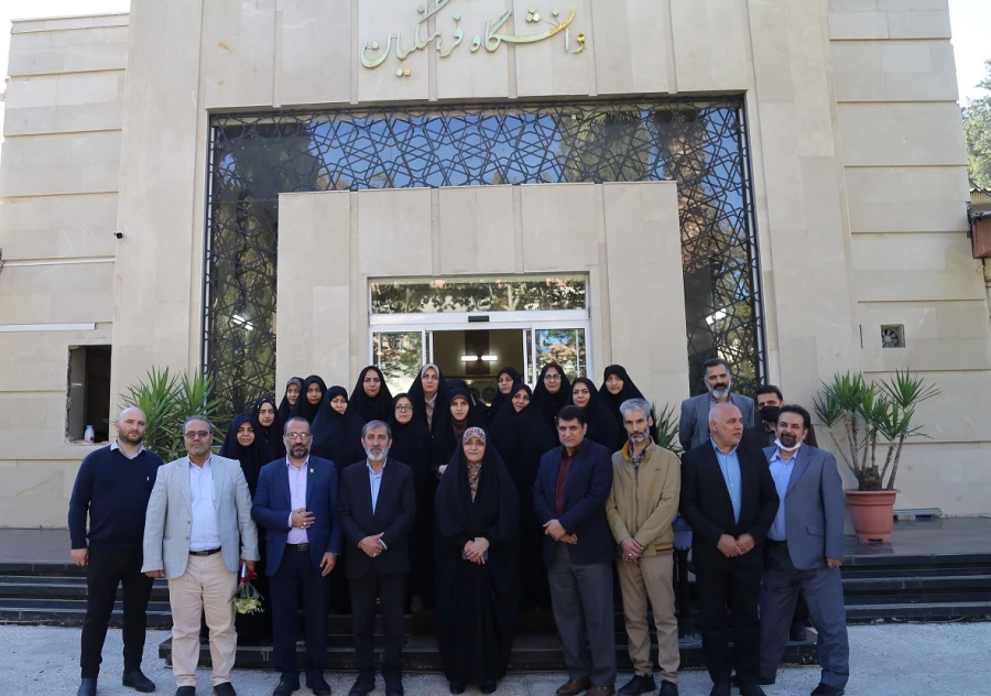 بازدید نماینده شهرستان گرگان و آق قلا ، در مجلس شورای اسلامی از دانشگاه فرهنگیان پردیس امام خمینی (ره) استان گلستان . 2