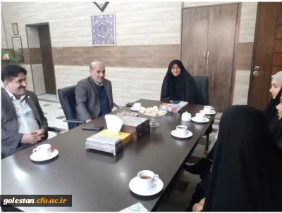 جلسه دانشجویان فارغ التحصیل دانشگاه فرهنگیان پردیس امام خمینی (ره) گرگان با مدیر کل آموزش و پرورش استان گلستان .