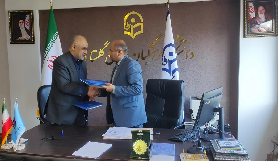 انعقاد تفاهم نامه همکاری بین دانشگاه فرهنگیان گلستان و ستاد اجرایی فرمان حضرت امام خمینی(ره) 5