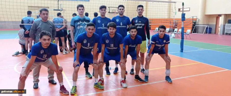 کسب مقام دوم تیم والیبال دانشگاه فرهنگیان استان گلستان 2