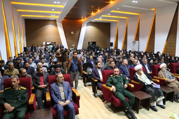 مراسم ویژه برنامه دانشجویی جهاد تبیین دانشگاهیان استان گلستان . 4