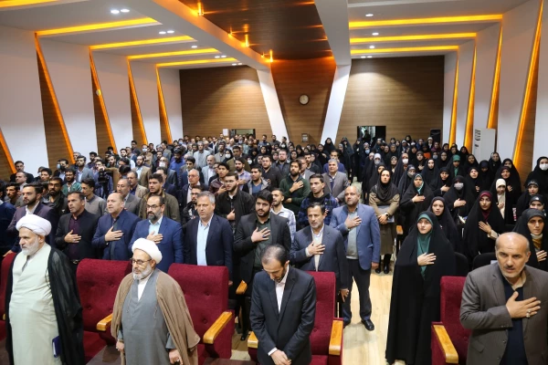 مراسم ویژه برنامه دانشجویی جهاد تبیین دانشگاهیان استان گلستان . 5