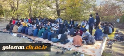 اردوی یک روزه فرهنگی و تفریحی دانشجویان واحد دانشگاهی شهید بهشتی گنبد 13