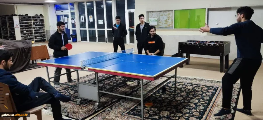 مسابقات ورزشی والیبال، تنیس روی میز، تیراندازی و شطرنج دانشجومعلمان پردیس آیت الله خامنه ای برگزار شد. 2