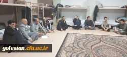 بازدید شبانه از سرای دانشجویی و نشست سرپرست مدیریت پردیس های استان با دانشجویان  4