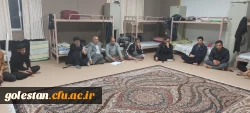 بازدید شبانه از سرای دانشجویی و نشست سرپرست مدیریت پردیس های استان با دانشجویان  5