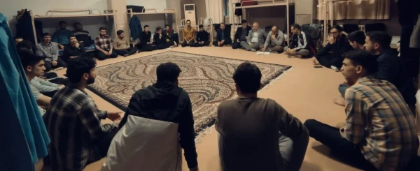 بازدید شبانه از سرای دانشجویی و نشست سرپرست مدیریت پردیس های استان با دانشجویان  12