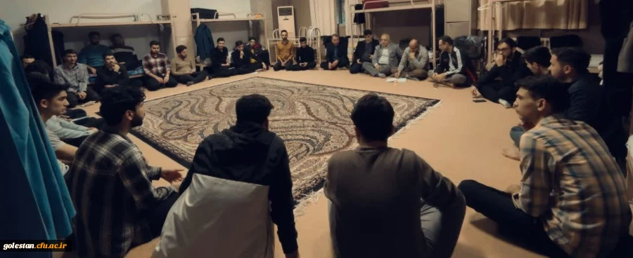 بازدید شبانه از سرای دانشجویی و نشست سرپرست مدیریت پردیس های استان با دانشجویان  12
