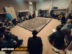 بازدید شبانه از سرای دانشجویی و نشست سرپرست مدیریت پردیس های استان با دانشجویان  13