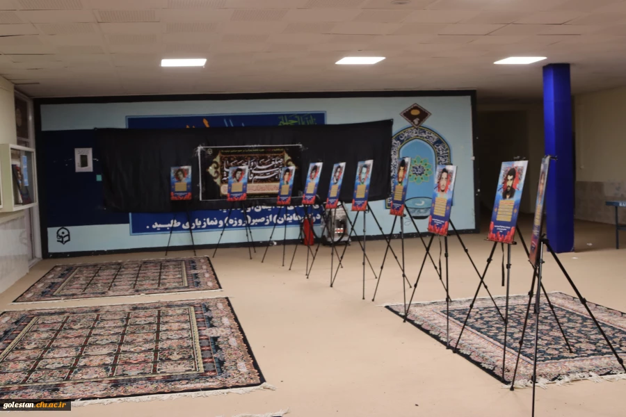 پردیس آیت الله خامنه ای میزبان دو شهید گمنام دفاع مقدس شد. 4