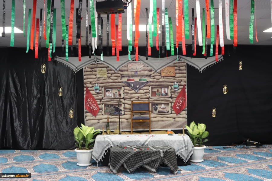 پردیس آیت الله خامنه ای میزبان دو شهید گمنام دفاع مقدس شد. 6