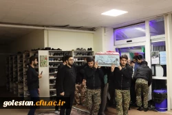 پردیس آیت الله خامنه ای میزبان دو شهید گمنام دفاع مقدس شد. 5