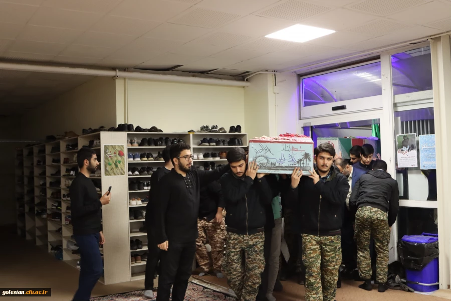 پردیس آیت الله خامنه ای میزبان دو شهید گمنام دفاع مقدس شد. 5