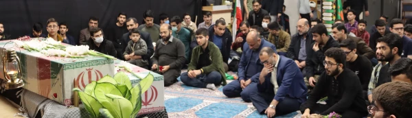 پردیس آیت الله خامنه ای میزبان دو شهید گمنام دفاع مقدس شد. 2