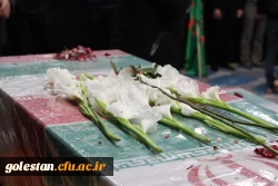 پردیس آیت الله خامنه ای میزبان دو شهید گمنام دفاع مقدس شد. 15