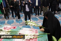 پردیس آیت الله خامنه ای میزبان دو شهید گمنام دفاع مقدس شد. 16