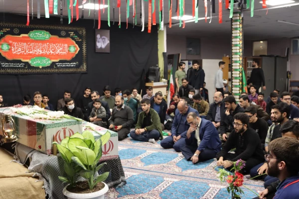 پردیس آیت الله خامنه ای میزبان دو شهید گمنام دفاع مقدس شد. 19