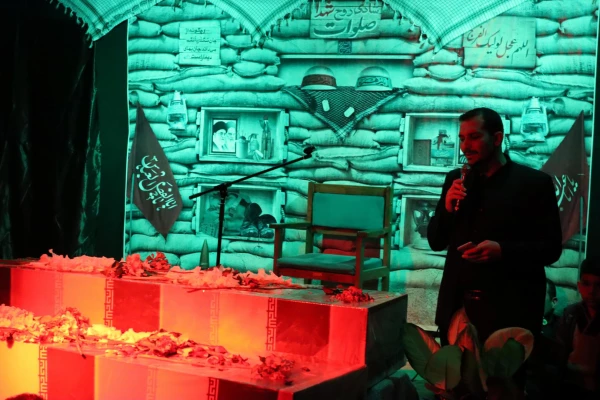 پردیس آیت الله خامنه ای میزبان دو شهید گمنام دفاع مقدس شد. 34